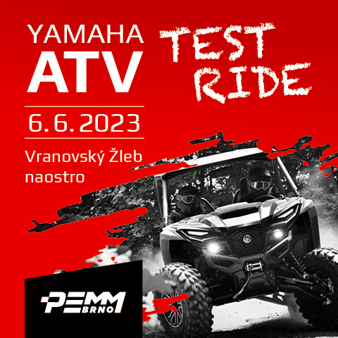 6.6.2023 – ATV test 2023 – Yamaha Brno